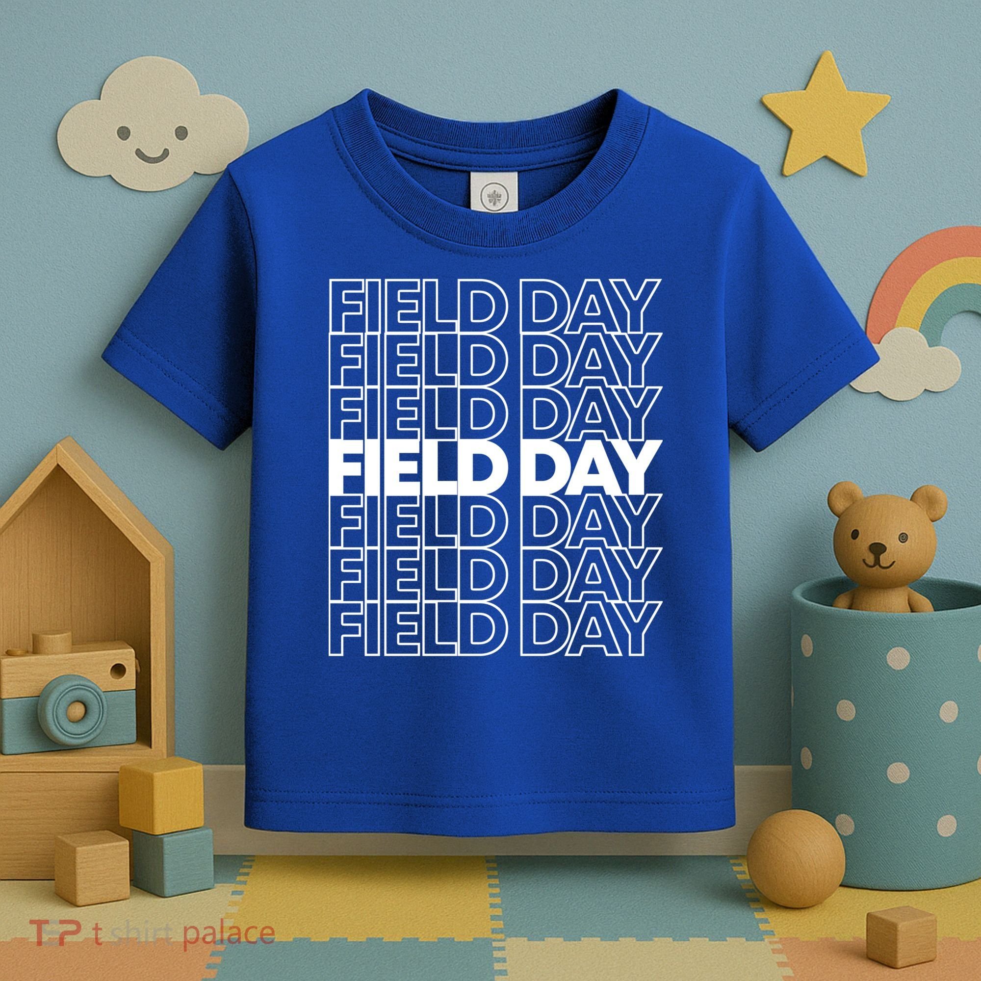 Retro Field Day Gift Toddler T-Shirt