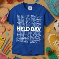 Retro Field Day Gift Kids T-Shirt thumb 3
