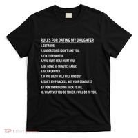 Rules For Dating My Daughter Funny Dad Daughter T-Shirt thumb 0