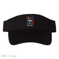 Retro First Day Of Third Grade Team Students Back To School Visor thumb 0