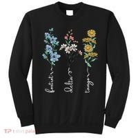 Retro Foxtrots Deltas Tangos Flower Sweatshirt thumb 0
