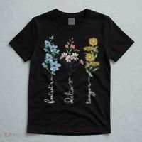 Retro Foxtrots Deltas Tangos Flower T-Shirt thumb 5