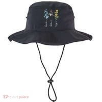 Retro Foxtrots Deltas Tangos Flower Bucket Hat thumb 0