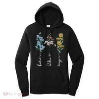 Retro Foxtrots Deltas Tangos Flower Women's Hoodie thumb 0