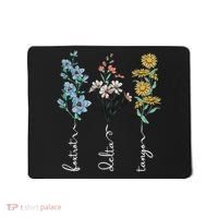 Retro Foxtrots Deltas Tangos Flower Mousepad thumb 0