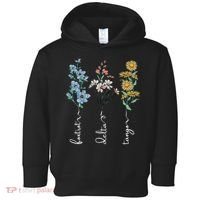 Retro Foxtrots Deltas Tangos Flower Toddler Hoodie thumb 0