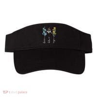 Retro Foxtrots Deltas Tangos Flower Visor thumb 0