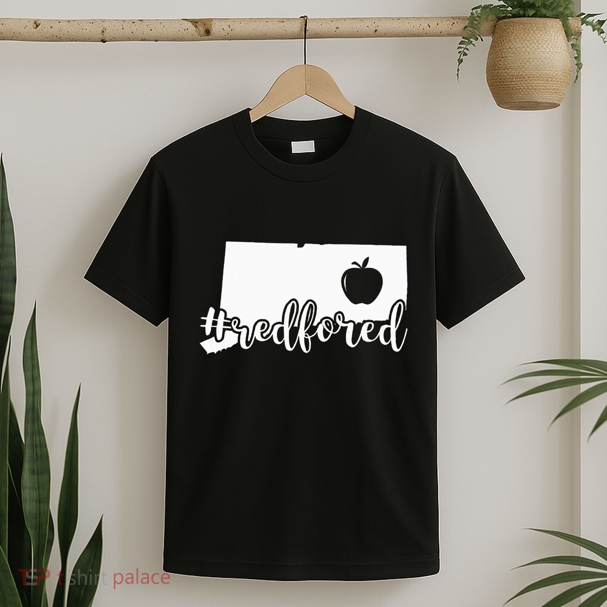 Red For Ed Connecticut Teacher Public Education T-Shirt