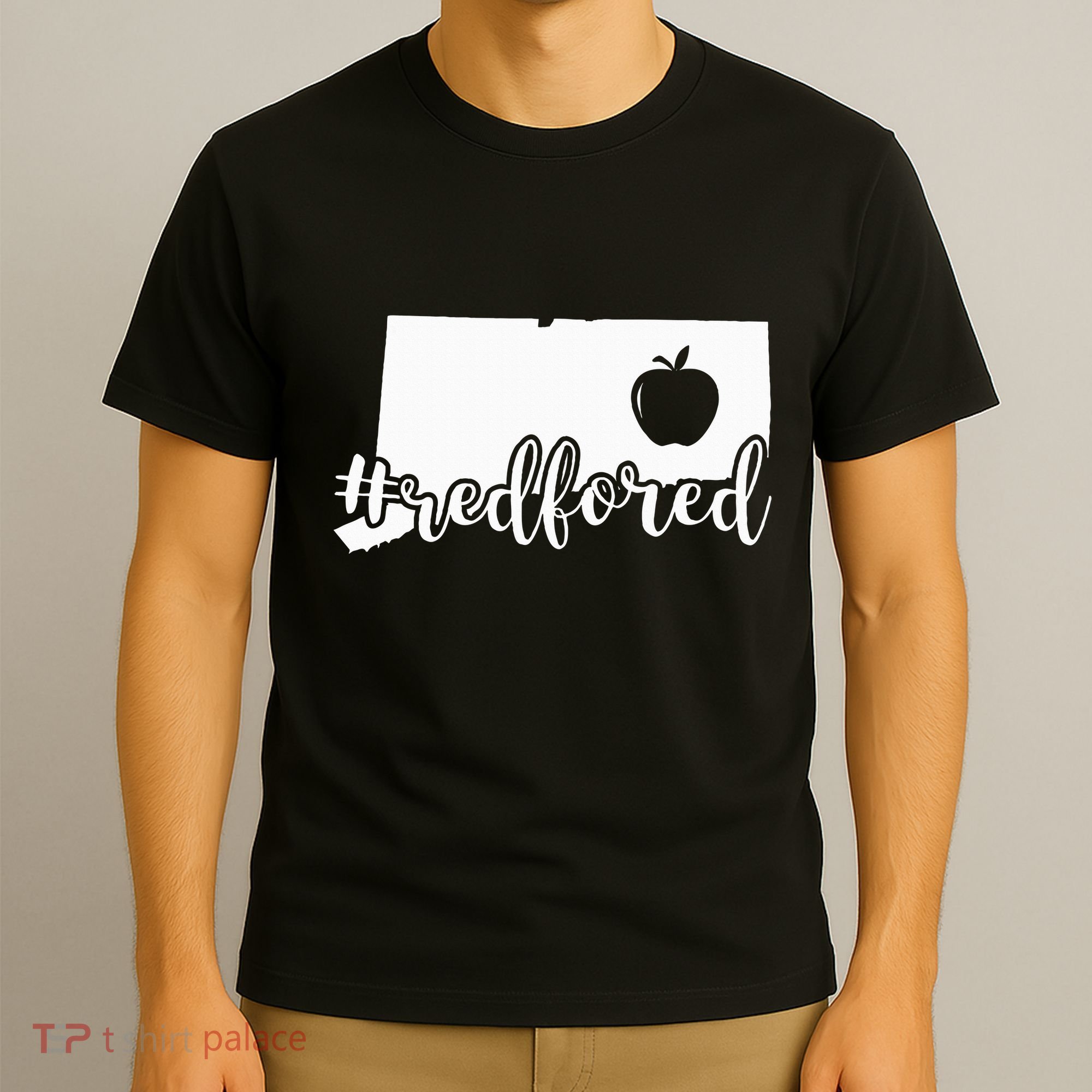 Red For Ed Connecticut Teacher Public Education T-Shirt