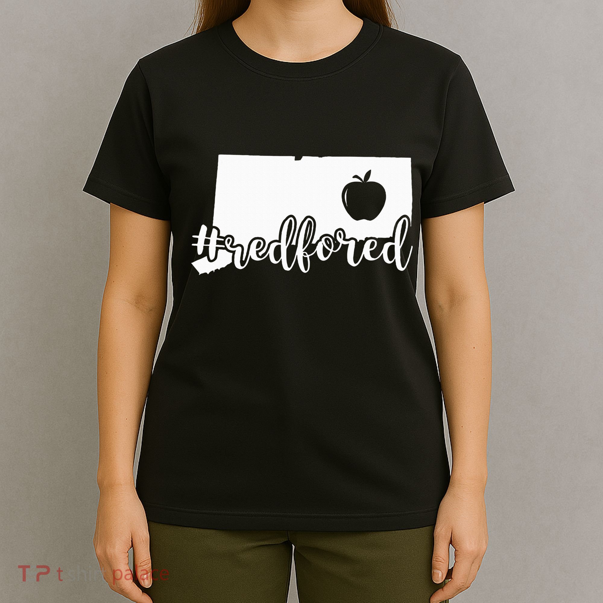 Red For Ed Connecticut Teacher Public Education T-Shirt