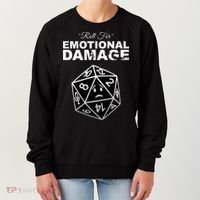 Roll For Emotional Damage Women's Sweatshirt thumb 0