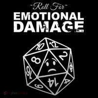 Roll For Emotional Damage USA-Made Doggie Bandana thumb 2