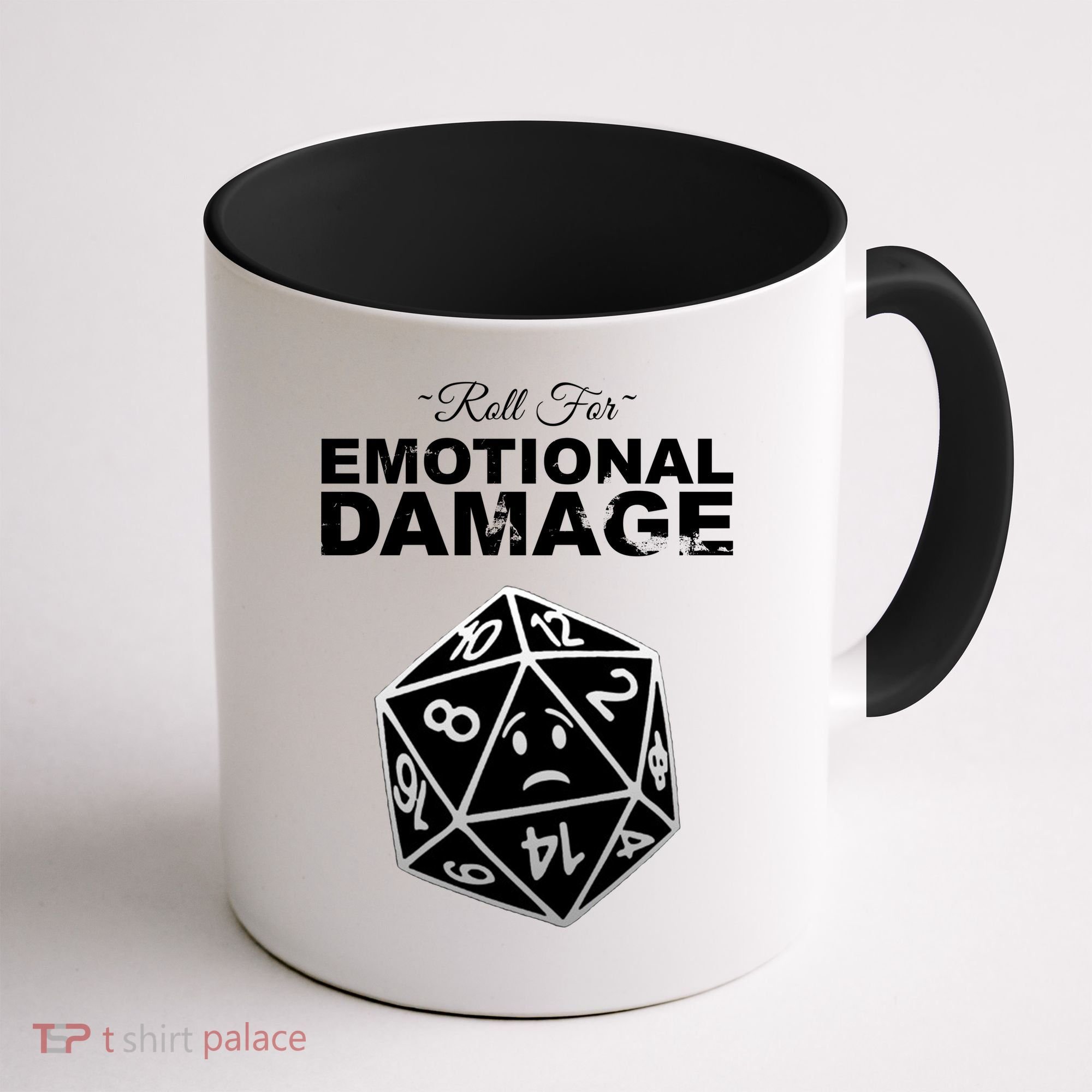 Roll For Emotional Damage Coffee Mug