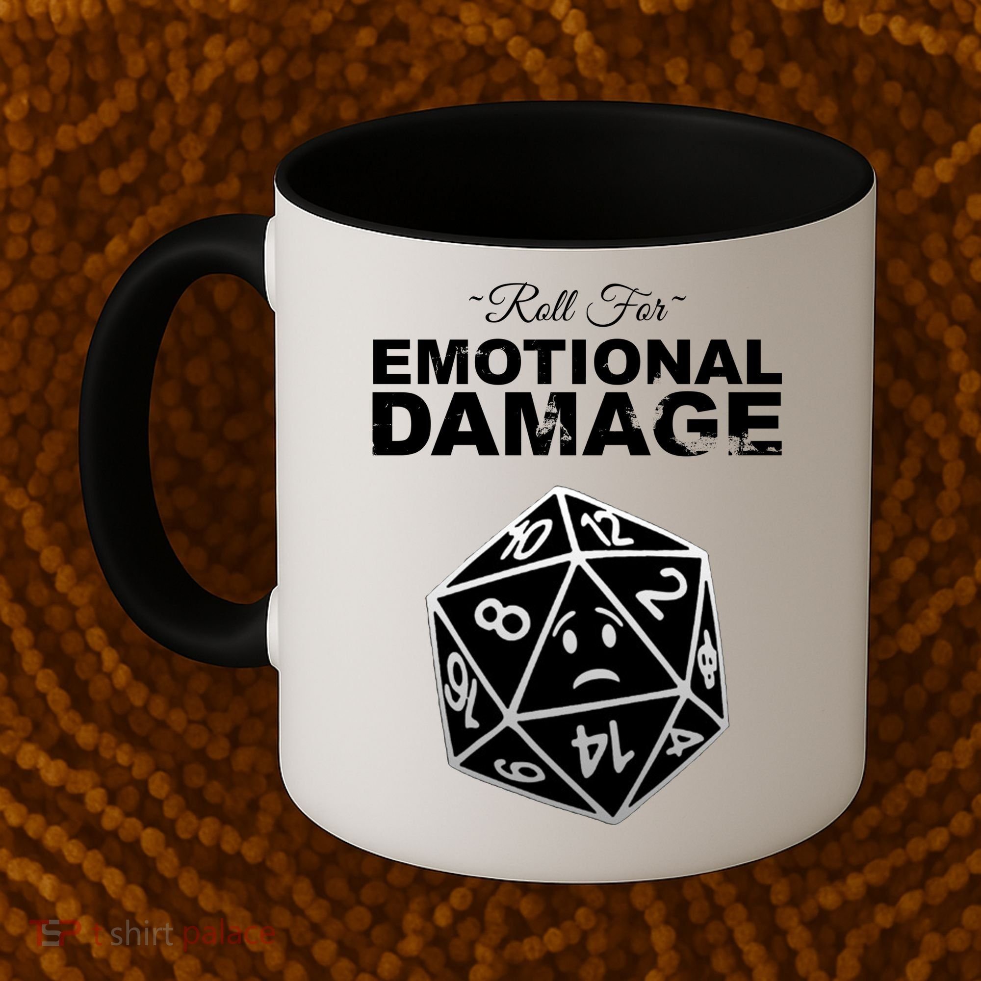 Roll For Emotional Damage Coffee Mug