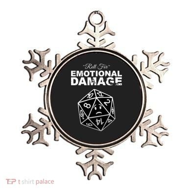 Roll For Emotional Damage Ornament