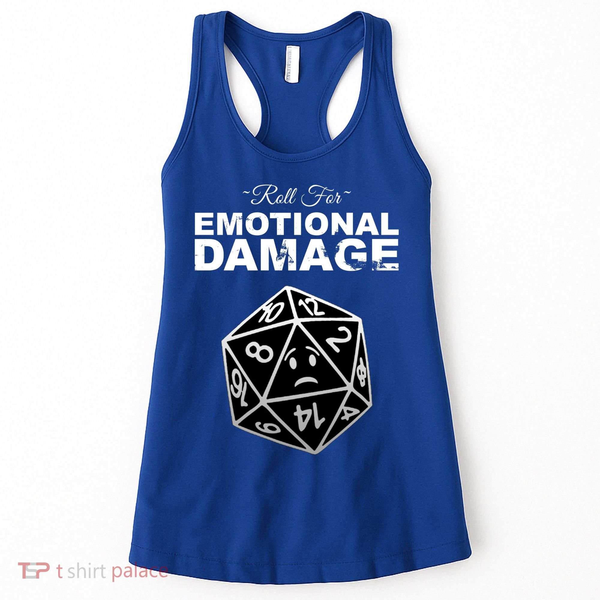 Roll For Emotional Damage Women's Tank Top