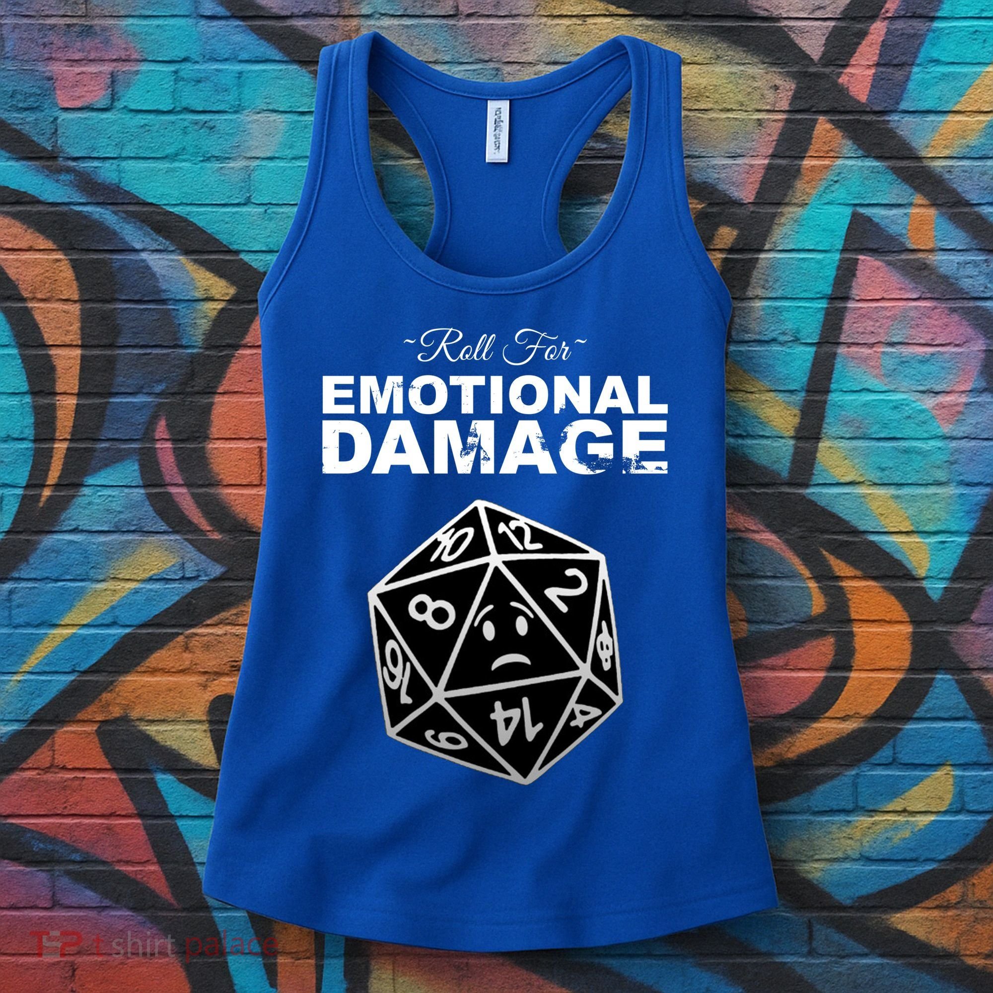 Roll For Emotional Damage Women's Tank Top