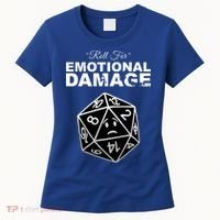 Roll For Emotional Damage Women's T-Shirt thumb 0