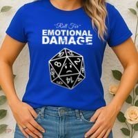 Roll For Emotional Damage Women's T-Shirt thumb 2