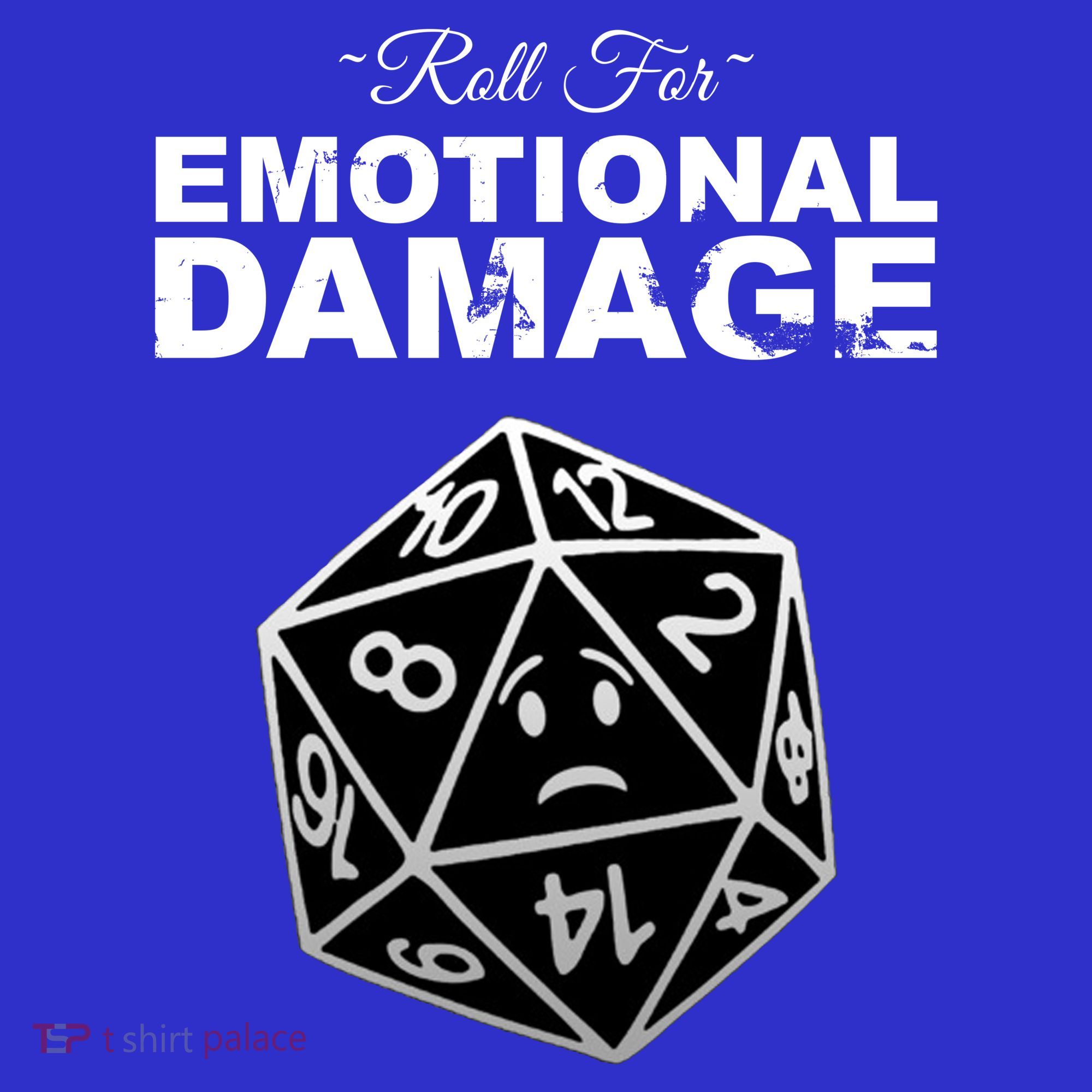 Roll For Emotional Damage Kids Sweatshirt