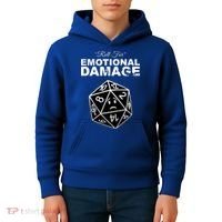 Roll For Emotional Damage Kids Hoodie thumb 4