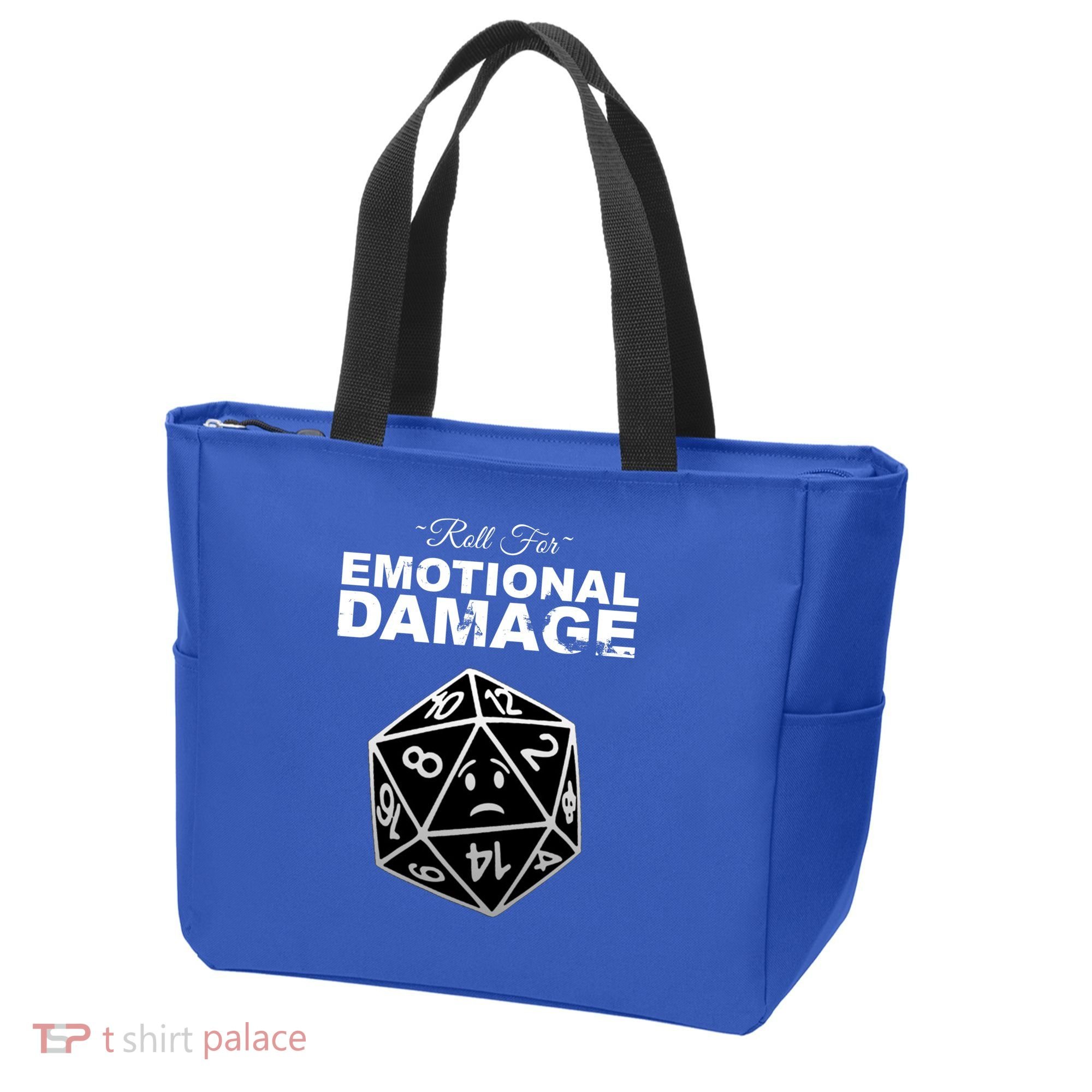 Roll For Emotional Damage Tote Bag