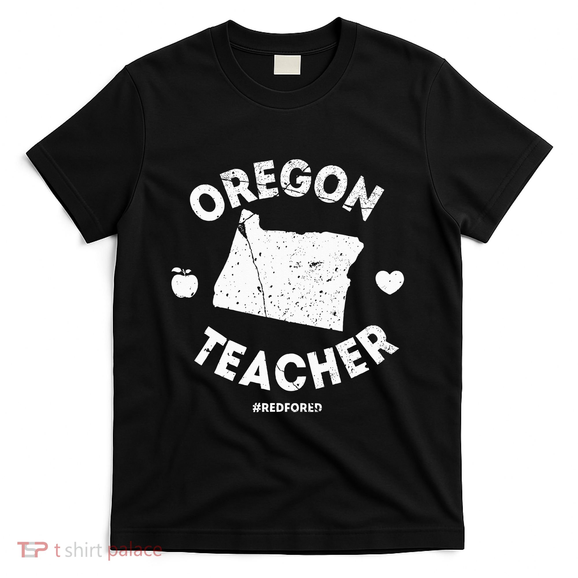 Red For Ed Teacher Oregon Or Education T-Shirt