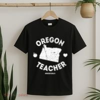 Red For Ed Teacher Oregon Or Education T-Shirt thumb 2
