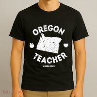 Red For Ed Teacher Oregon Or Education T-Shirt thumb 3