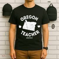 Red For Ed Teacher Oregon Or Education T-Shirt thumb 6