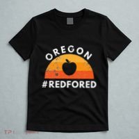 Red For Ed Oregon Teacher Public Education Supporter T-Shirt thumb 5