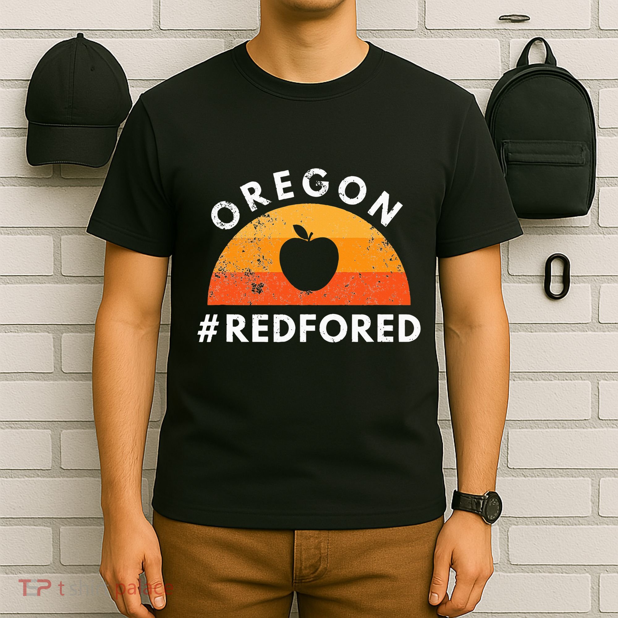 Red For Ed Oregon Teacher Public Education Supporter T-Shirt