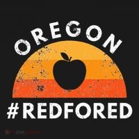 Red For Ed Oregon Teacher Public Education Supporter T-Shirt thumb 7