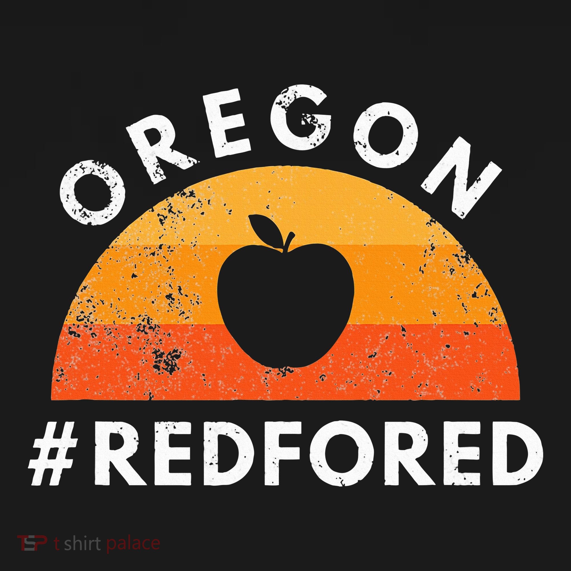 Red For Ed Oregon Teacher Public Education Supporter T-Shirt