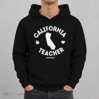 Red For Ed Teacher California Ca Education Gift Hoodie thumb 0