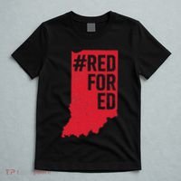 Red For Ed Indiana Long Sleeve Teacher Red4ed T-Shirt thumb 5
