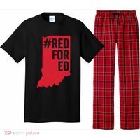 Red For Ed Indiana Long Sleeve Teacher Red4ed Pajama Set thumb 0