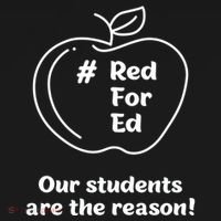 Red For Ed Our Students Are The Reason T-Shirt thumb 7