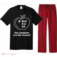 Red For Ed Our Students Are The Reason Pajama Set thumb 0