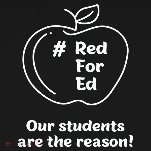 Red For Ed Our Students Are The Reason Women's T-Shirt