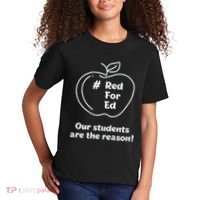 Red For Ed Our Students Are The Reason Kids T-Shirt thumb 2