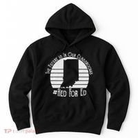 Red For Ed Indiana Teacher The Future Is In Our Classrooms Hoodie thumb 0