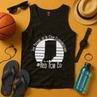 Red For Ed Indiana Teacher The Future Is In Our Classrooms Tank Top thumb 4