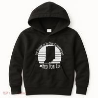 Red For Ed Indiana Teacher The Future Is In Our Classrooms Kids Hoodie thumb 0