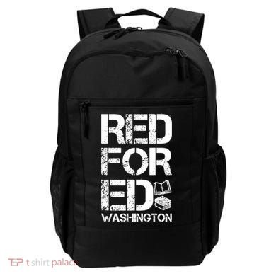 Red For Ed Washington Teacher Backpack