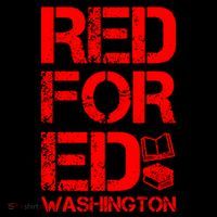 Red For Ed Washington Teacher Coffee Mug thumb 5