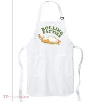 Rolling Fatties Funny Marijuana Cat Apron thumb 0