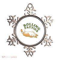 Rolling Fatties Funny Marijuana Cat Ornament thumb 0