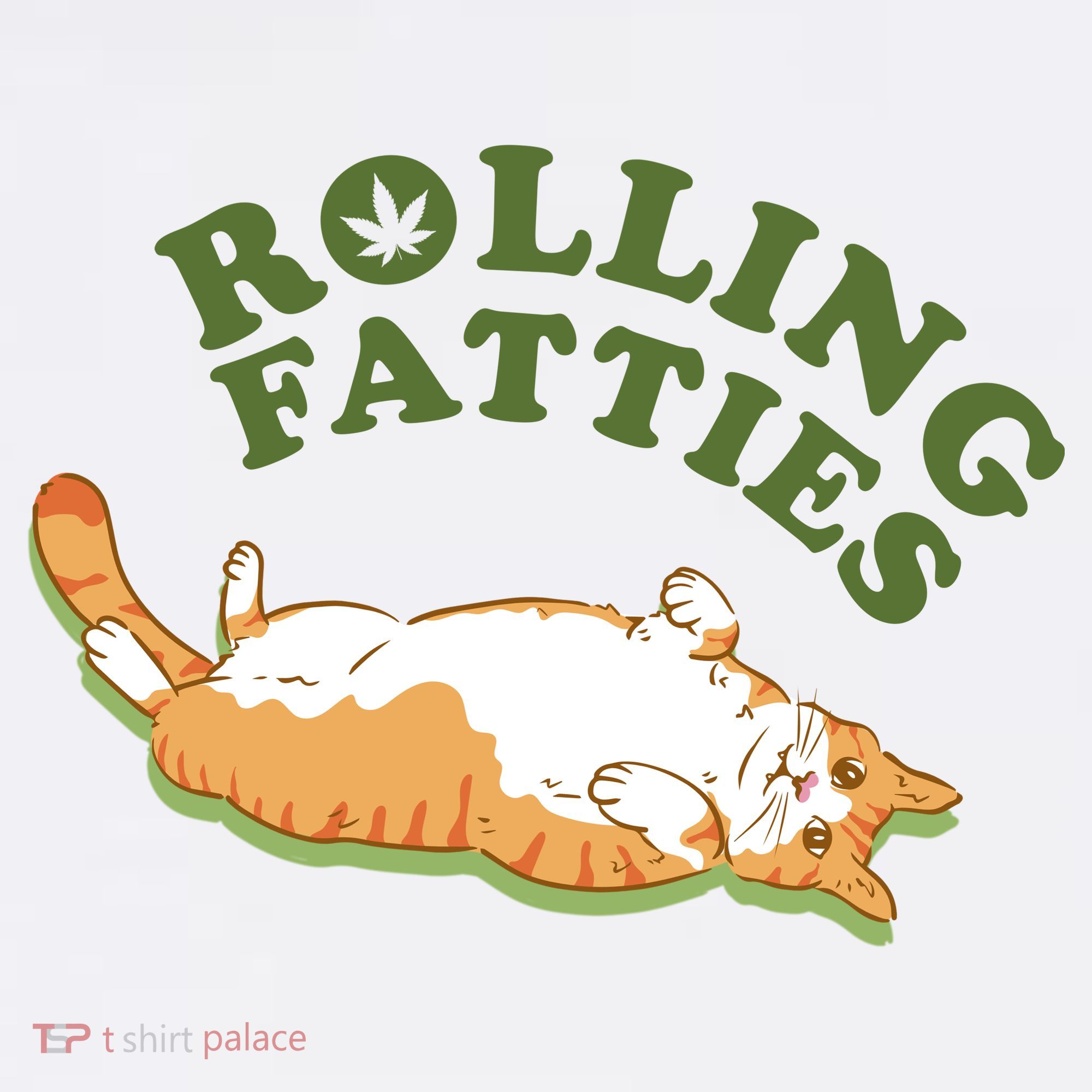 Rolling Fatties Funny Marijuana Cat Hat