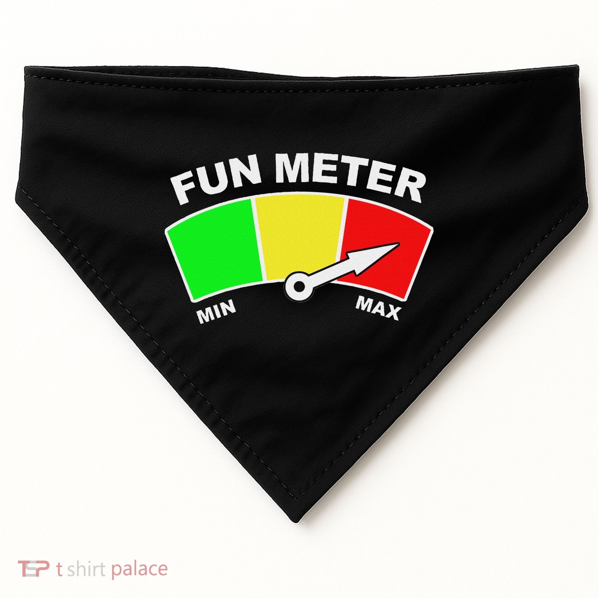 Ready For Fun Collection Fun Meter USA-Made Doggie Bandana